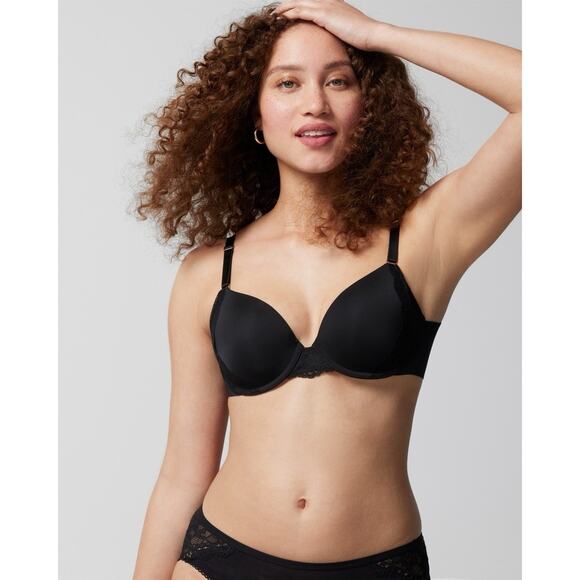 Soma Underwire Women’s Vanishing 360 Perfect Coverage Bra Black Size 44D - Picture 1 of 6